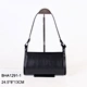 black suede shoulder bag