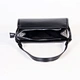 black suede shoulder bag